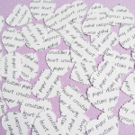 100 x Personalised Confetti..