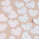 100 x Personalised Confetti..