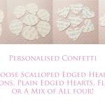 100 x Ivory Cream Personali..