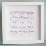 Personalised Text Hearts Fr..