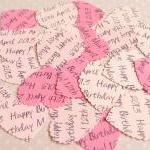 100 x Personalised Pink Con..