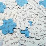 100 x Personalised Blue Con..